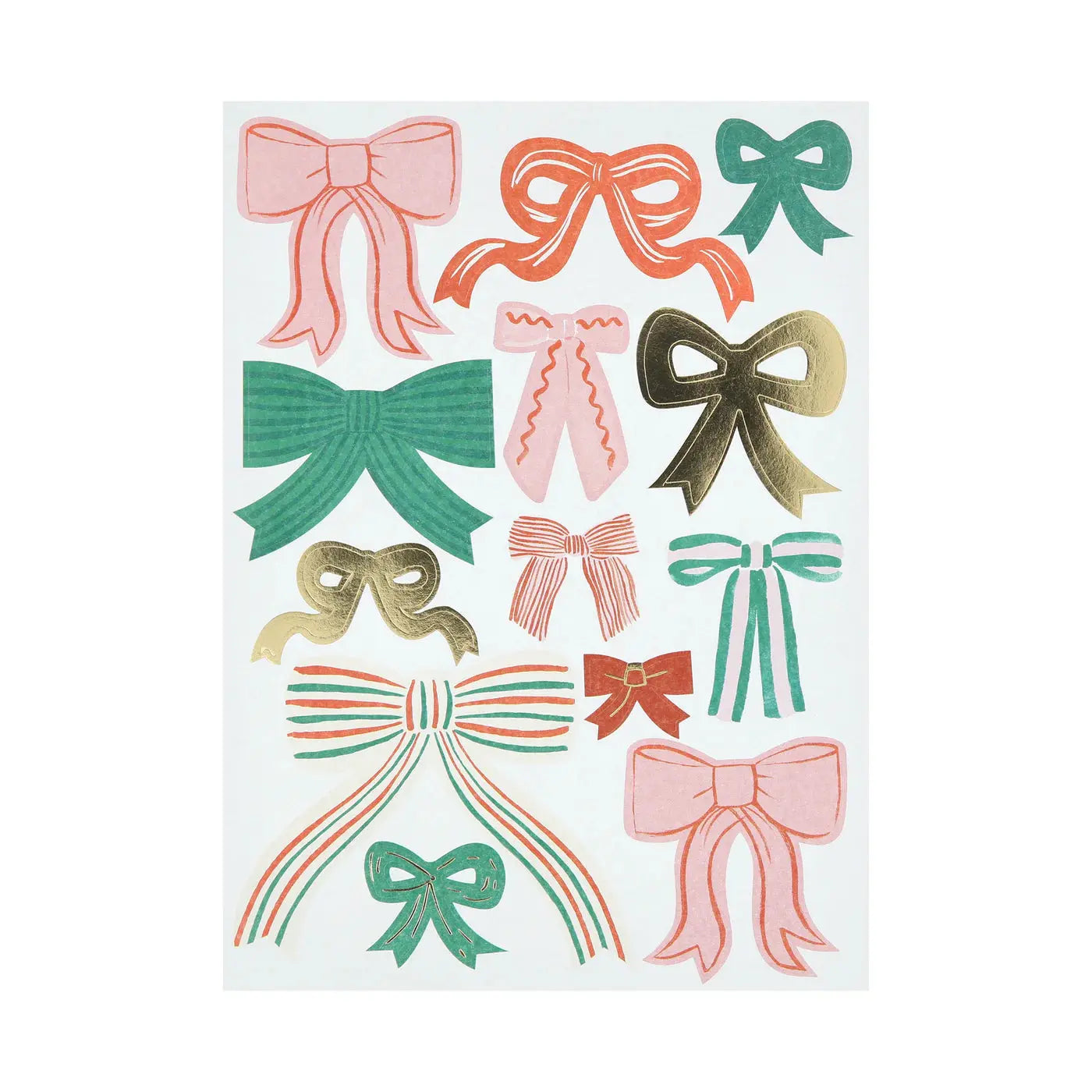 Bow Stickers (x 10 sheets) Meri Meri