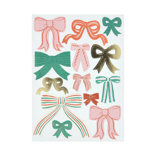 Bow Stickers (x 10 sheets) Meri Meri