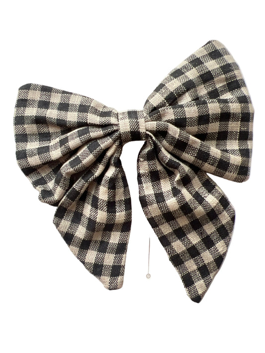 Bow White and Black Mimi & Lula