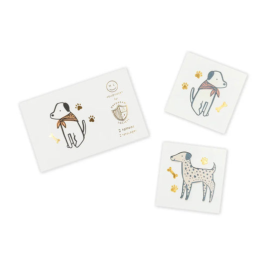Bow Wow Temporary Tattoos - 2 Pk. Jollity & Co. + Daydream Society