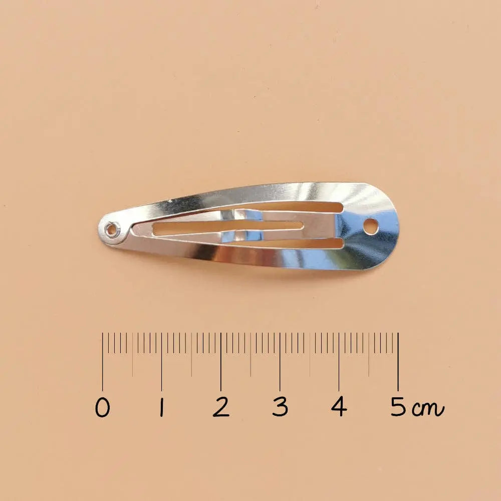 Bow clip - Liberty Alice peach Luciole et Petit Pois