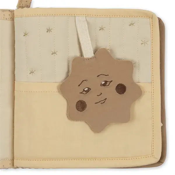 Brazilian Sand Fabric Book Zoo Konges Slojd