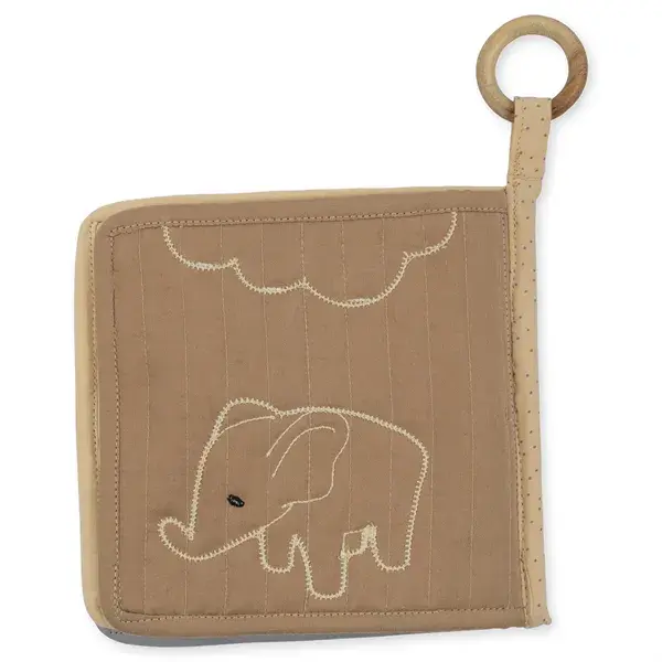 Brazilian Sand Fabric Book Zoo Konges Slojd