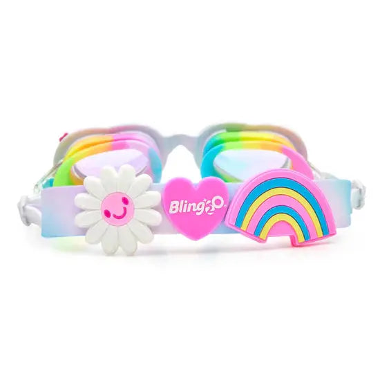Bright Bouquet - Daisy Swim Goggles Bling2O