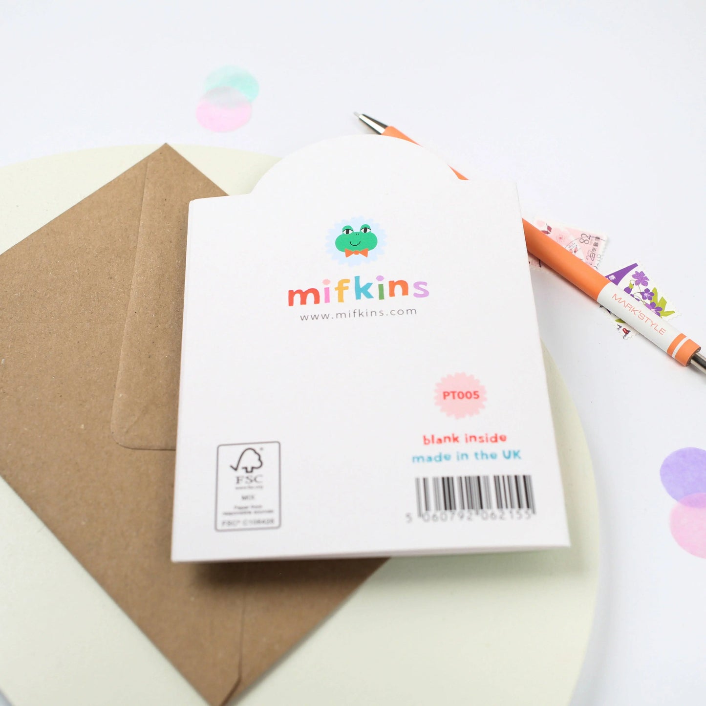 Bug Hotel Children's Birthday Card Mifkins