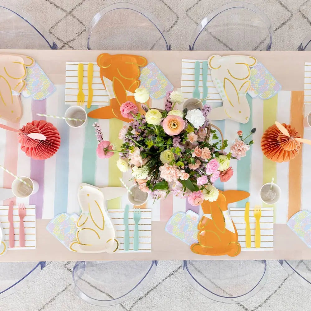 Bunnies In The Garden Large "Bunny" Plates Jollity & Co. + Daydream Society