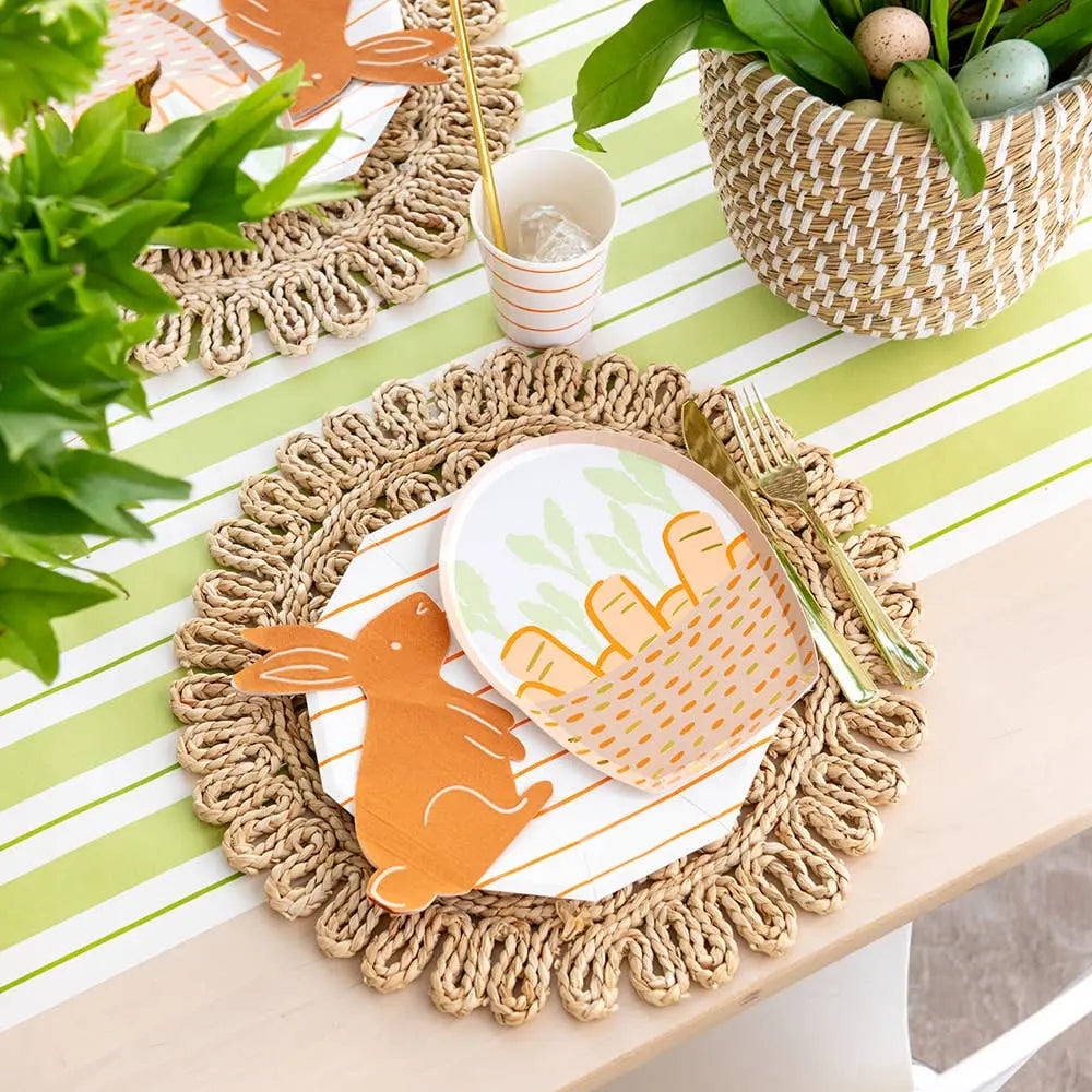 Bunnies In The Garden Small Basket Plates Jollity & Co. + Daydream Society
