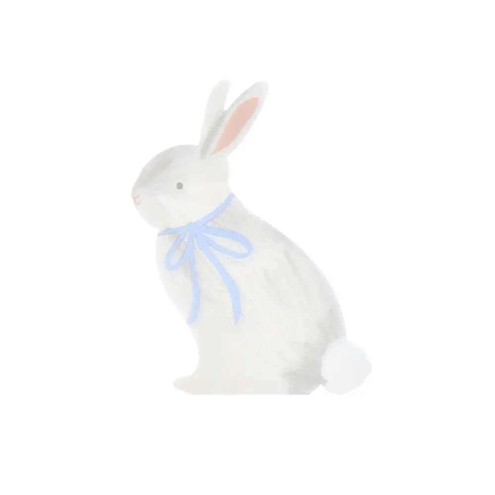 Bunny with bow napkins Meri Meri