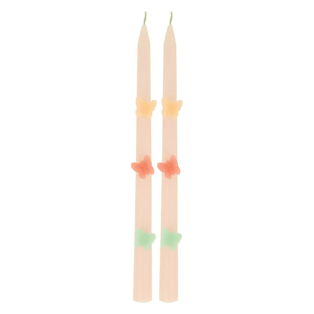 Butterfly Taper Candles (x 2) Meri Meri