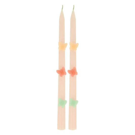 Butterfly Taper Candles (x 2) Meri Meri
