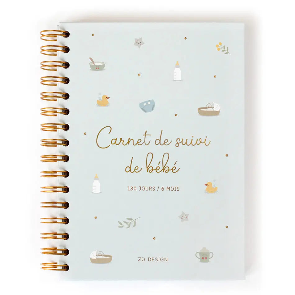 CARNET DE SUIVI DE BÉBÉ, 6 MOIS Zu-boutique