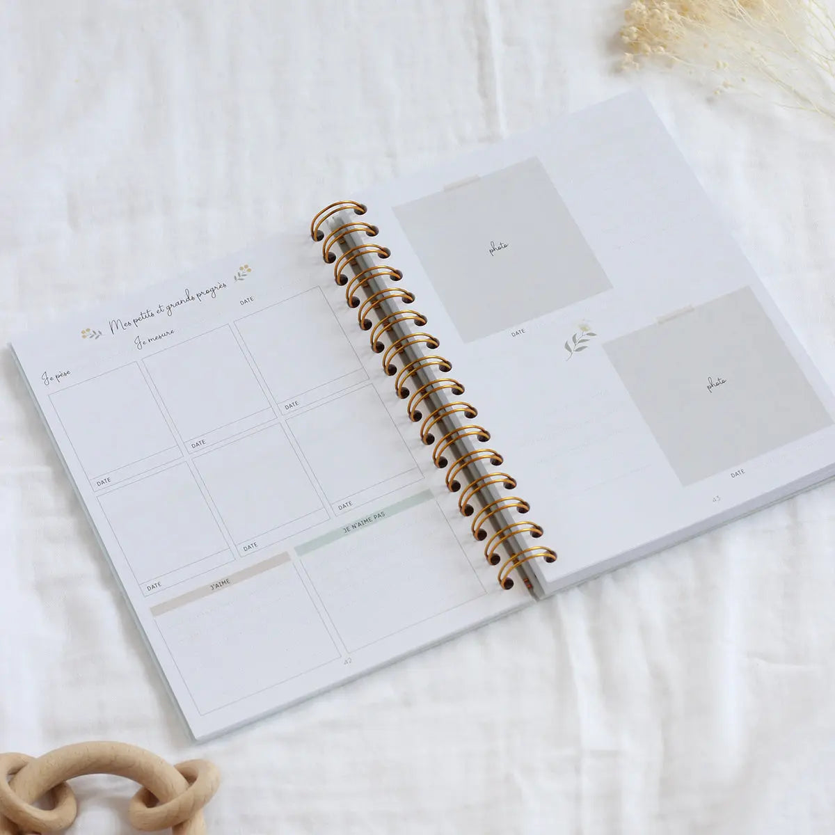 CARNET DE SUIVI DE BÉBÉ, 6 MOIS Zu-boutique