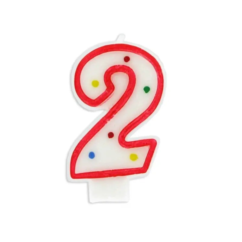 Candle number 2 Dekora