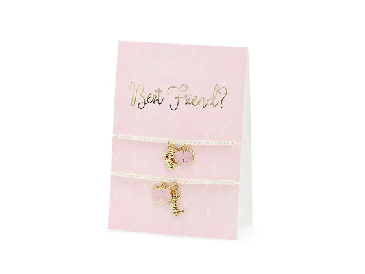 Card with bracelets Best Friends Partydeco