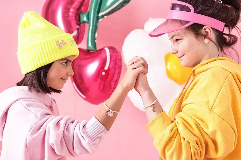 Card with bracelets Best Friends Partydeco