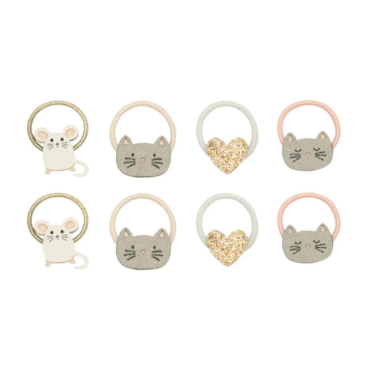 Cat & mouse mini ponies Mimi & Lula