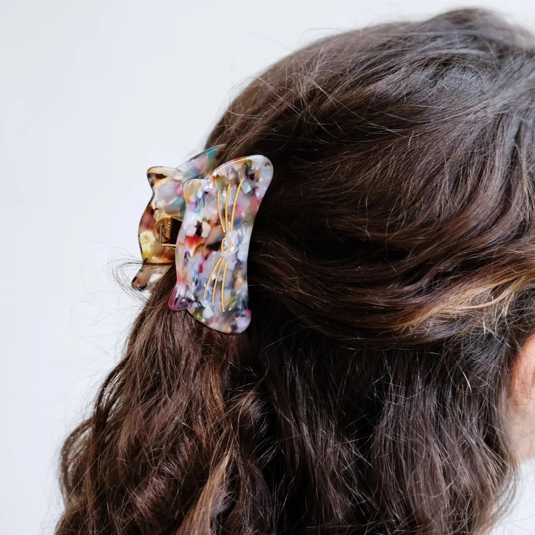 Cat face bulldog Mimi & Lula