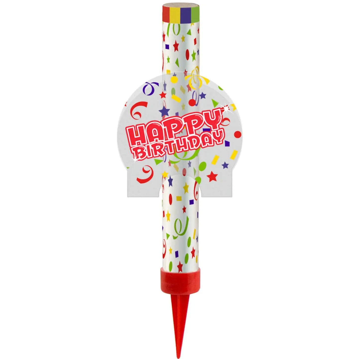 Category 1 Fireworks Fountain 'Happy Birthday' Folat