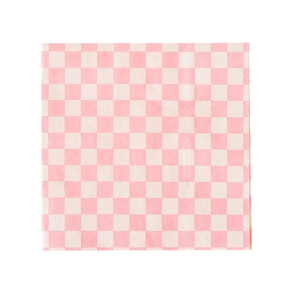 Check It! Cocktail Napkins - 20 Pk. - Pink Jollity & Co. + Daydream Society