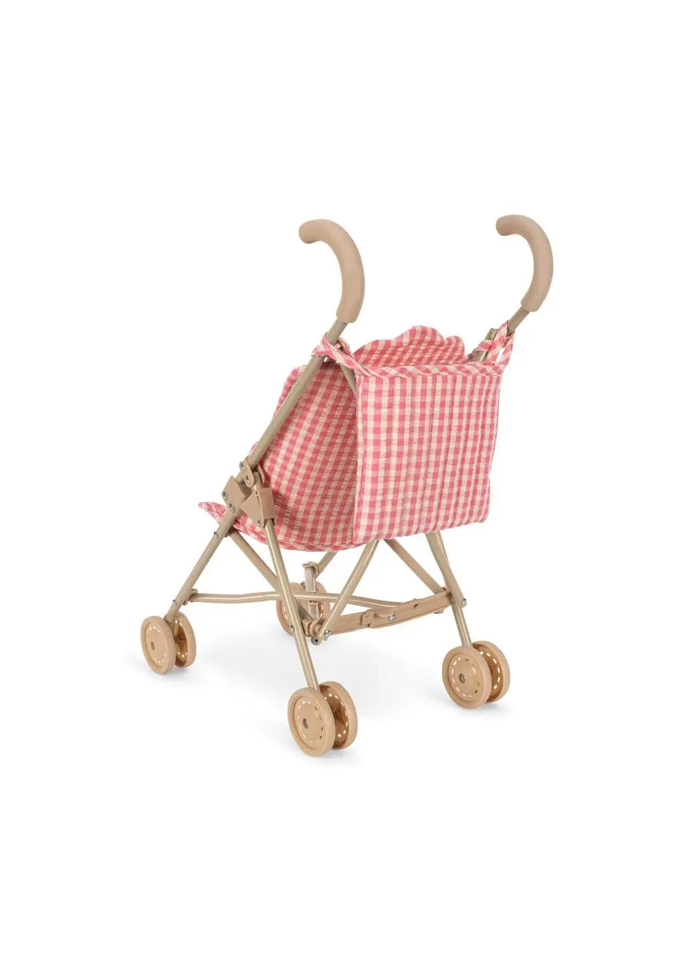 Cheecky doll stroller - Bubblegum check Konges Slojd