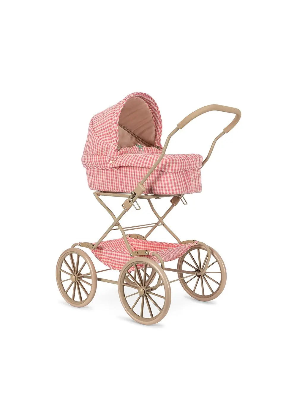 Cheeky doll pram - Bubblegum check Konges Slojd