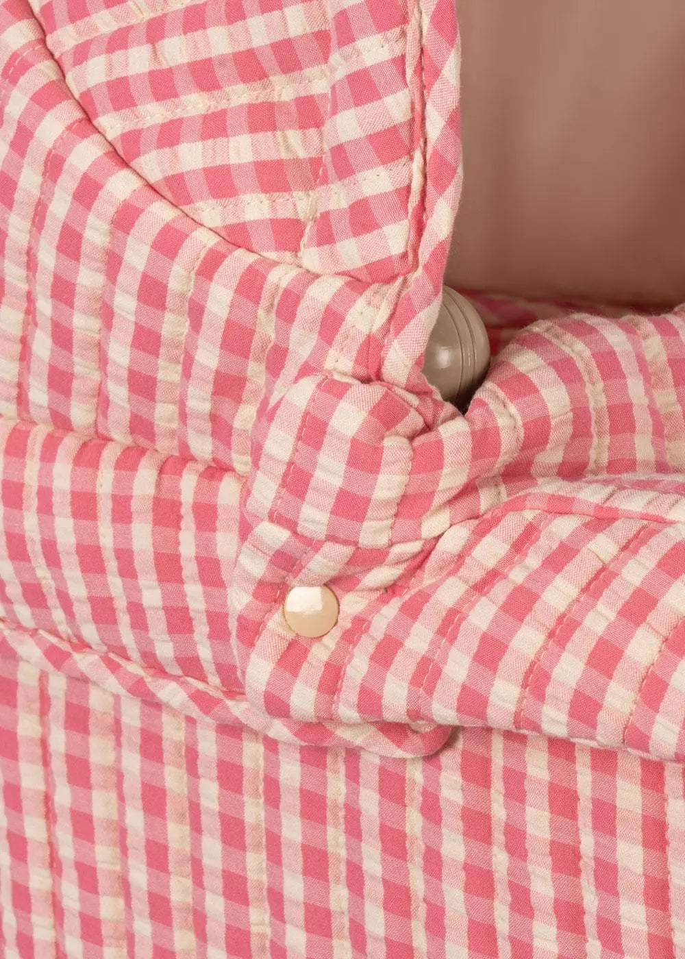 Cheeky doll pram - Bubblegum check Konges Slojd