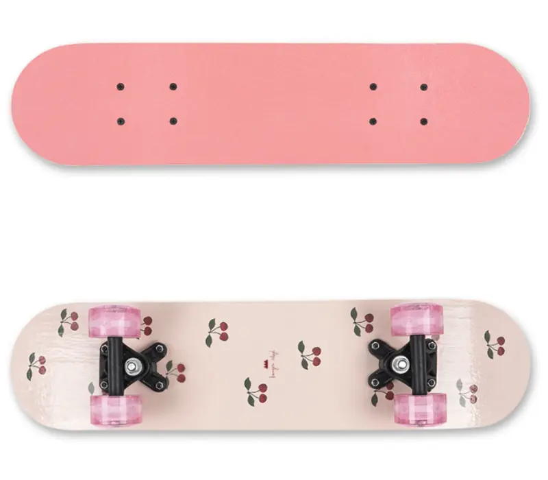 Cherry skateboard with light up wheels Konges Slojd