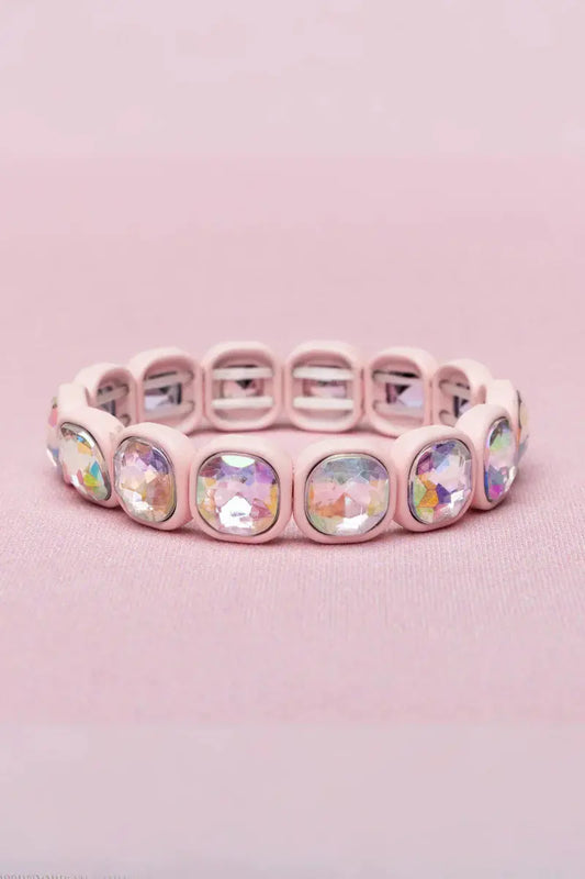 Chic Swiftie Pink Gem Bracelet thepartyville