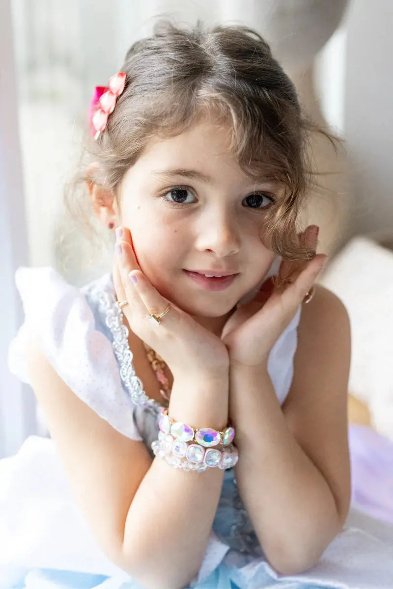 Chic Swiftie Pink Gem Bracelet thepartyville