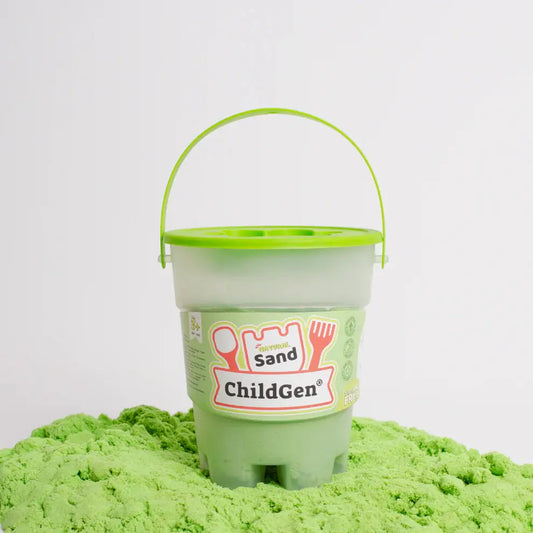 Childgen Magic - Sand Bucket Green Childgen