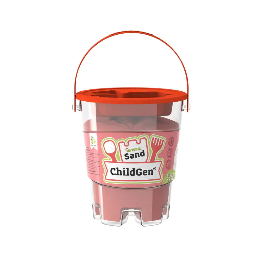 Childgen Magic - Sand Bucket Red Childgen