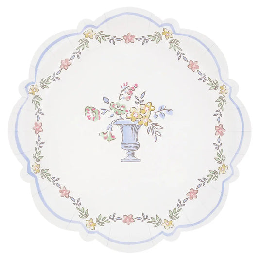 Chintz border dinner plates Meri Meri