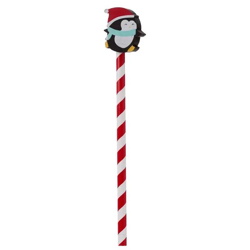 Christmas Characters Pencil with Eraser Topper Puckator EU