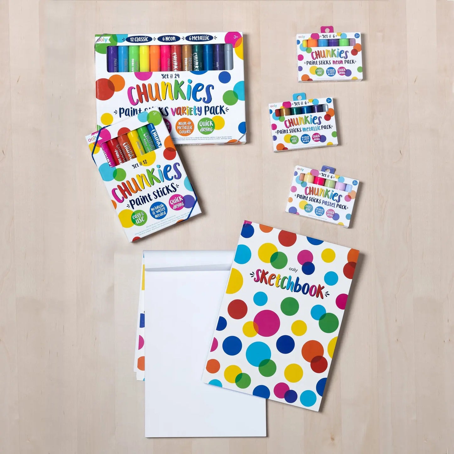 Chunkies Paint Sticks – Classic OOLY