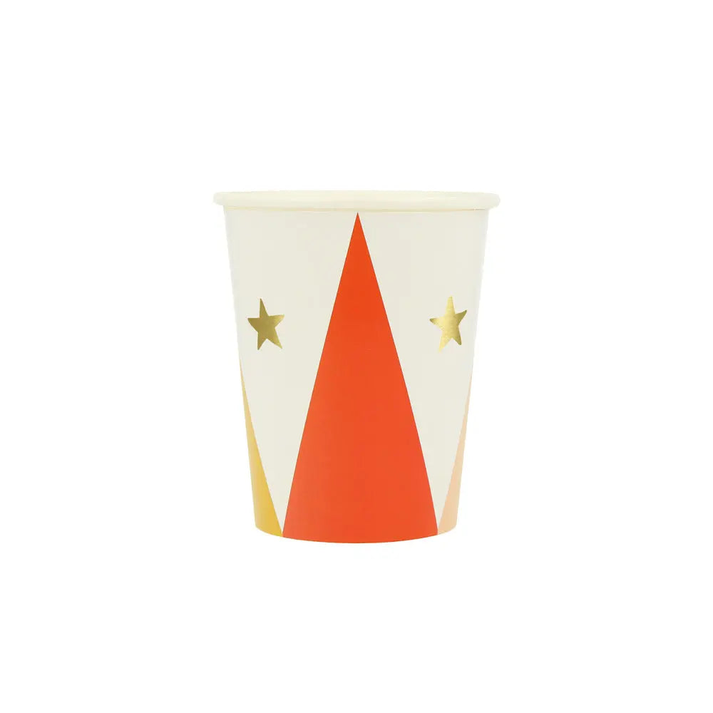 Circus Cups (x 8) Meri Meri