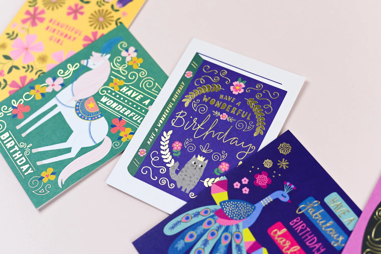 Circus Horse Kid's Birthday Card | Girl's Birthday Card Mifkins