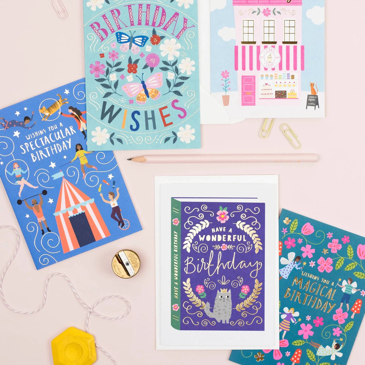 Circus Tricks Birthday Card | Kids Card | Childrens Card Mifkins