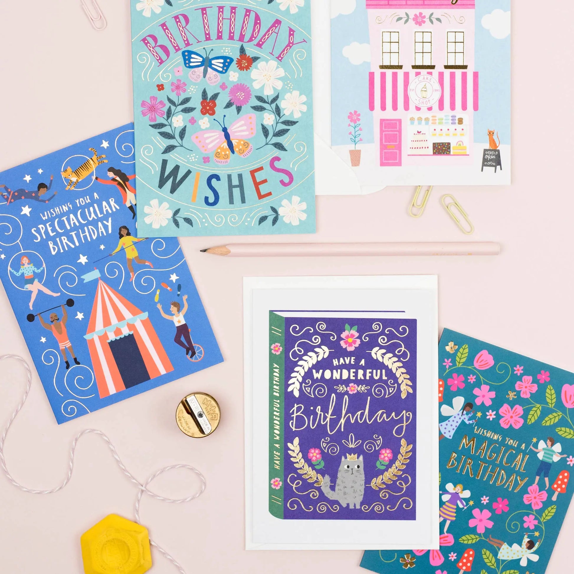 Circus Tricks Birthday Card | Kids Card | Childrens Card Mifkins