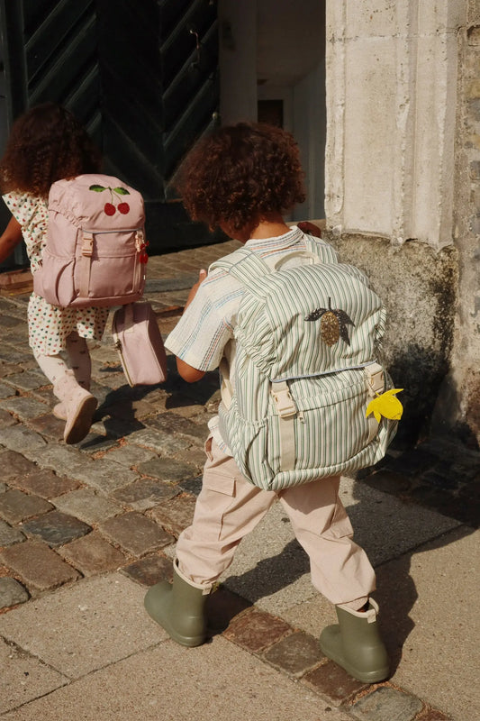 Clover Schoolbag - Duo verde Konges Slojd