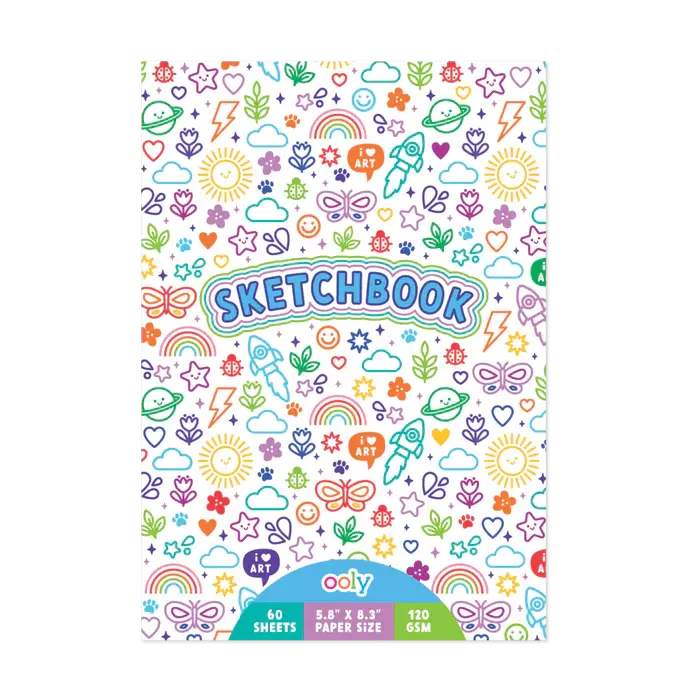Colorful Doodles Sketchbook OOLY