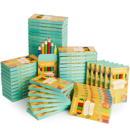 Colouring Pencils (Packs of  6) The Twiddlers