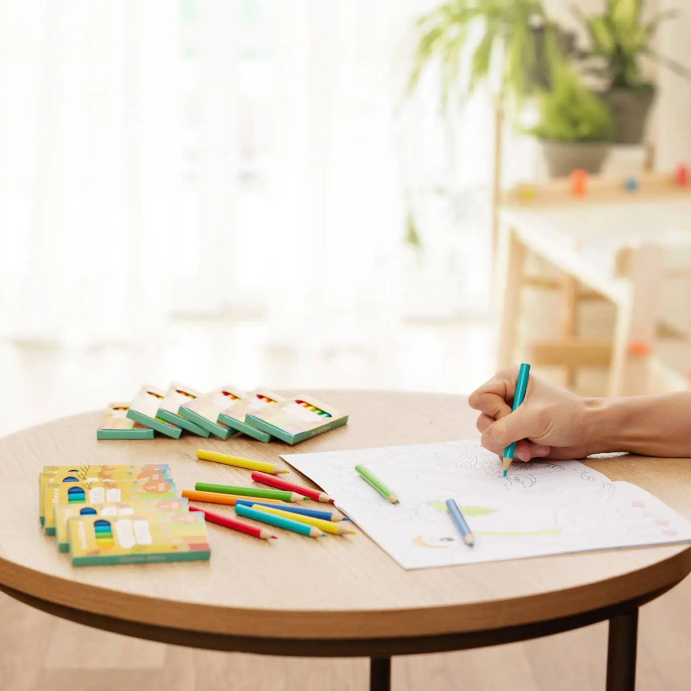 Colouring Pencils (Packs of  6) The Twiddlers