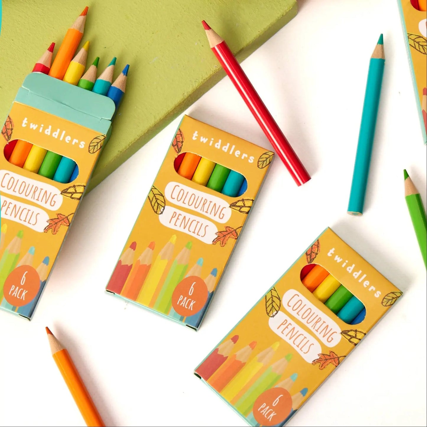Colouring Pencils (Packs of  6) The Twiddlers