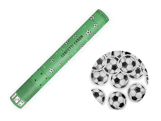 Confetti Cannon - Football Party 40cm Partydeco