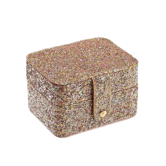 Confetti Glitter Gold Jewellery Box Rockahula