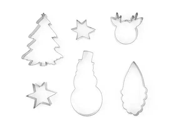 Cookie Cutters - 6 pieces Partydeco