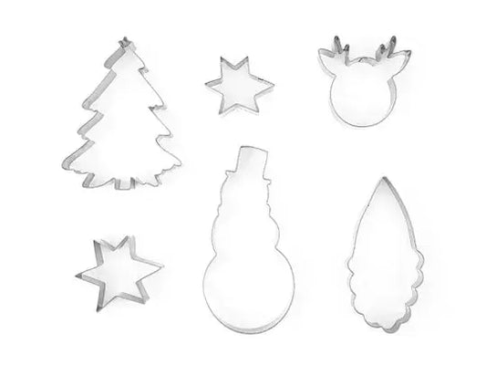 Cookie Cutters - 6 pieces Partydeco