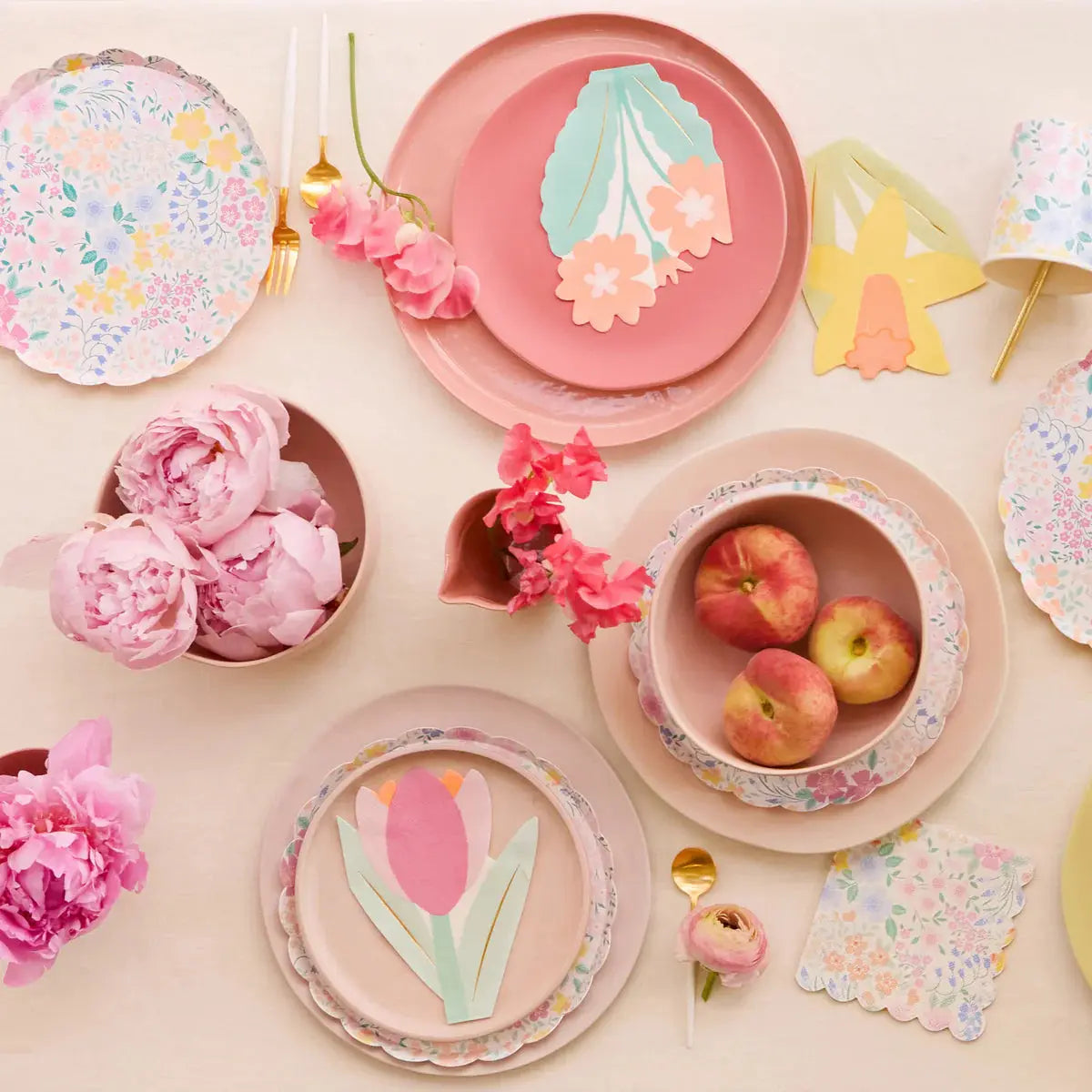 Cottage garden small napkins (x 16) Meri Meri