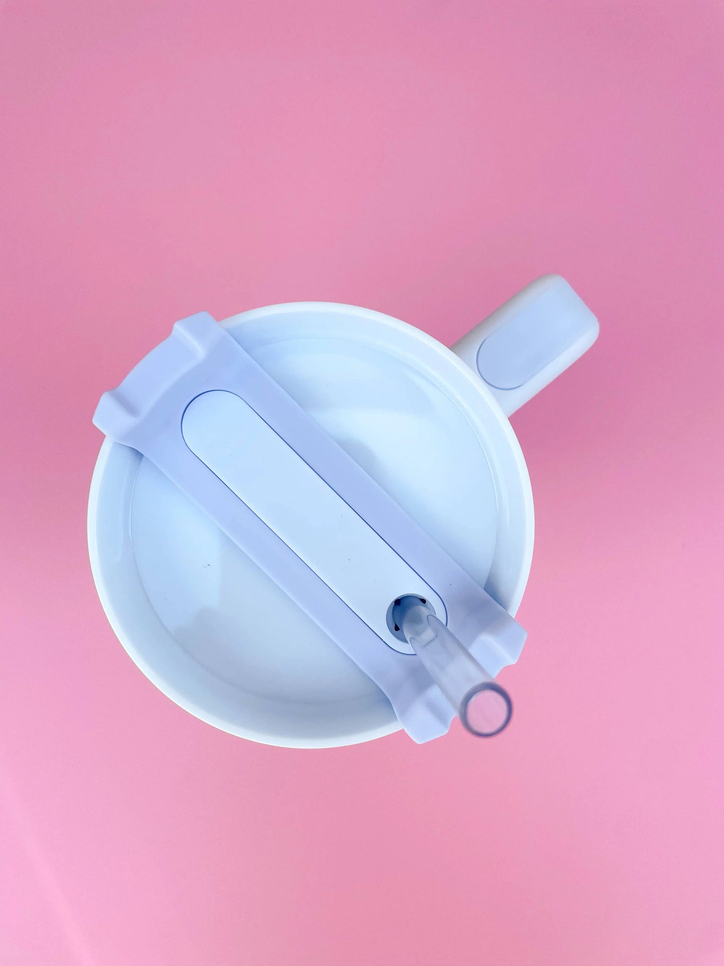 Cream & Blue Floral 40oz Tumbler Rock Paper Scissors