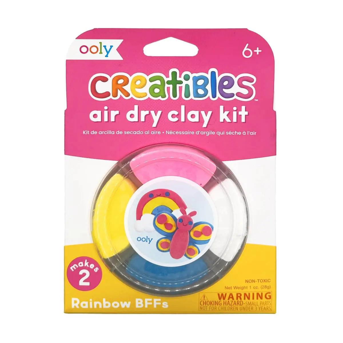 Creatibles D.I.Y. Air-Dry Clay Kit: Rainbow BFFs OOLY